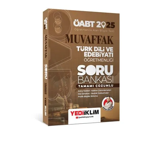 Yediiklim 2025 ÖABT Muvaffak Türk Dili Ve Edebiyatı Öğretmenliği Tamamı Çözümlü Soru Bankası