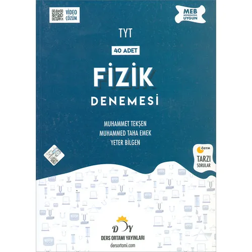 TYT 40 lı Fizik Denemesi Ders Ortamı Yayınları