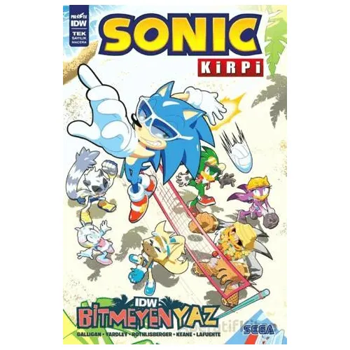 Kirpi Sonic: Bitmeyen Yaz - Gale Galligan - Presstij Kitap