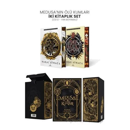 Medusanın Ölü Kumları İki Kitaplık Set (Ciltli Özel Baskı) - Maral Atmaca - Ephesus Yayınları