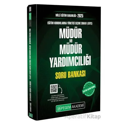 2025 Millî Eğitim Bakanlığı EKYS Müdür ve Müdür Yardımcılığı Soru Bankası
