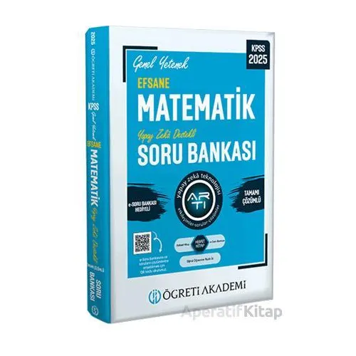 2025 KPSS Genel Yetenek Efsane Matematik Tamamı Çözümlü Soru Bankası