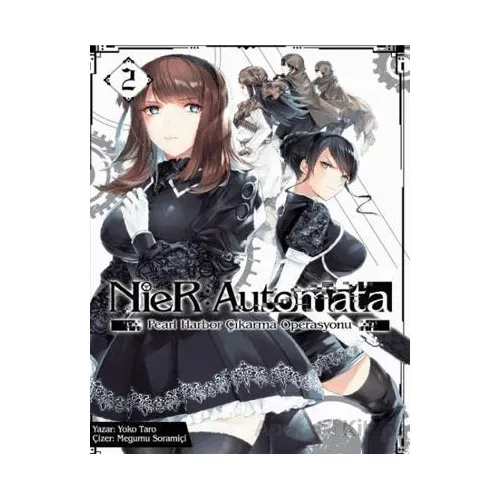 NieR: Automata - Pearl Harbor Çıkarma Operasyonu Cilt 2 - Yoko Taro - Komikşeyler Yayıncılık