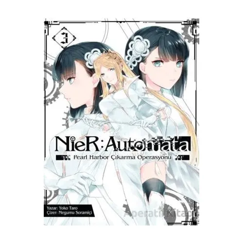 NieR: Automata Cilt 3 - Pearl Harbor Çıkarma Operasyonu - Yoko Taro - Komikşeyler Yayıncılık