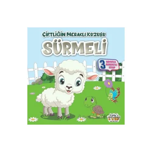 Çiftliğin Meraklı Kuzusu Sürmeli - Benim Canım Çiftliğim - Kolektif - 0-6 Yaş Yayınları