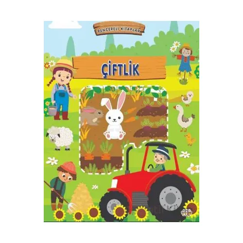 Çiftlik - Pencereli Kitaplar - Kolektif - 0-6 Yaş Yayınları