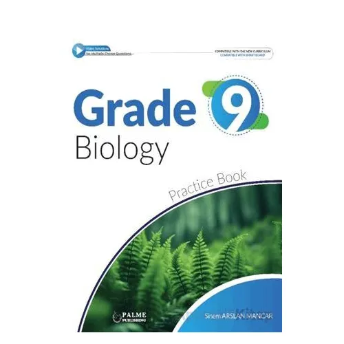 Grade 9 Biology Practice Book - Sinem Arslan Mancar - Palme Yayıncılık