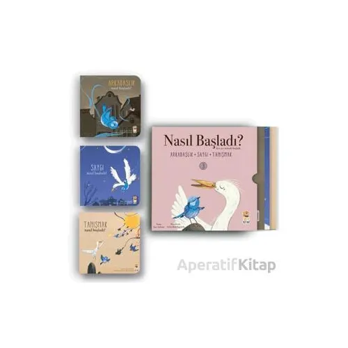 Nasıl Başladı? - Her Şey Seninle Başladı 3 Kitap Set - Ayşe Aydemir - Sincap Kitap
