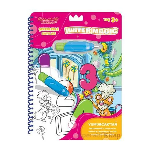 Şekerlerle Sayılar – Yeni Water Magic - Kolektif - Yumurcak Yayınları