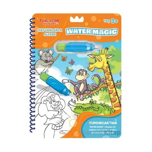 Hayvanlarla Alfabe - Yeni Water Magic - Kolektif - Yumurcak Yayınları