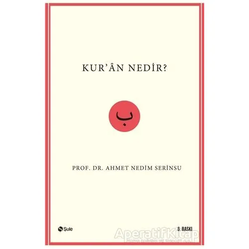 Kur’an Nedir? - Ahmet Nedim Serinsu - Şule Yayınları