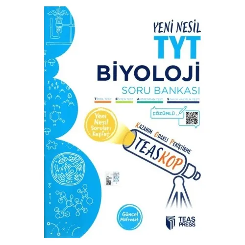 Teaskop TYT Biyoloji Soru Bankası - Teas Press