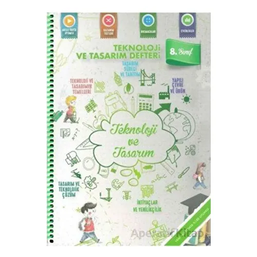 8.Sınıf Teknoloji Ve Tasarım Defteri Efx Akademi Yayınları