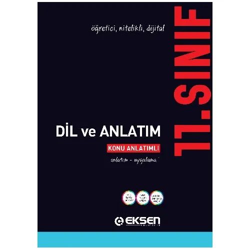 Eksen Yayıncılık - 11.Sınıf Dil ve Anlatım Konu Anlatımlı