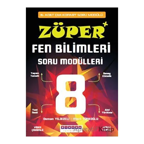 8.Sınıf Züper Fen Bilimleri Soru Modülleri Platon Yayıncılık