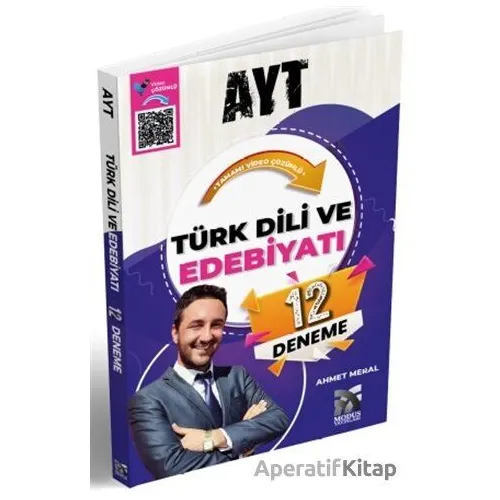 AYT Türk Dili ve Edebiyatı 12 Deneme Modus Yayınları