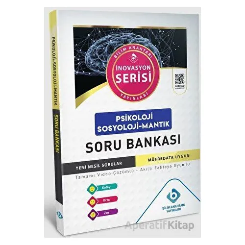 Psikoloji-Sosyoloji-Mantık Soru Bankası Bilim Anahtarı Yayınları