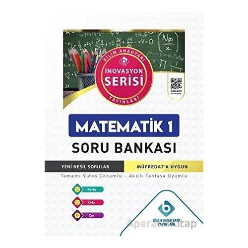 Bilim Anahtarı Yayınları Matematik 1 Soru Bankası - Bilim Anahtarı Yayınları