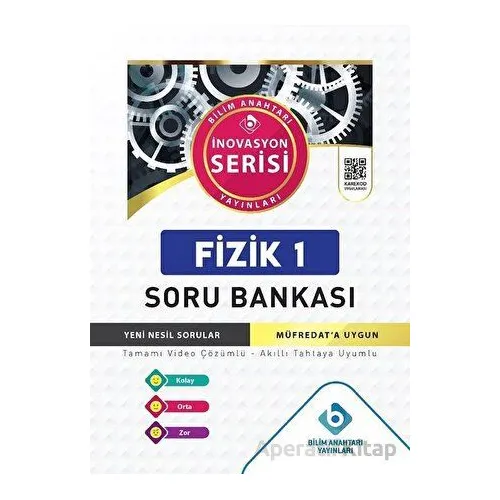Fizik 1 Soru Bankası Bilim Anahtarı Yayınları