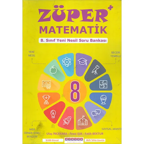 8. Sınıf Matematik Züper Yeni Nesil Soru Bankası Platon Yayıncılık