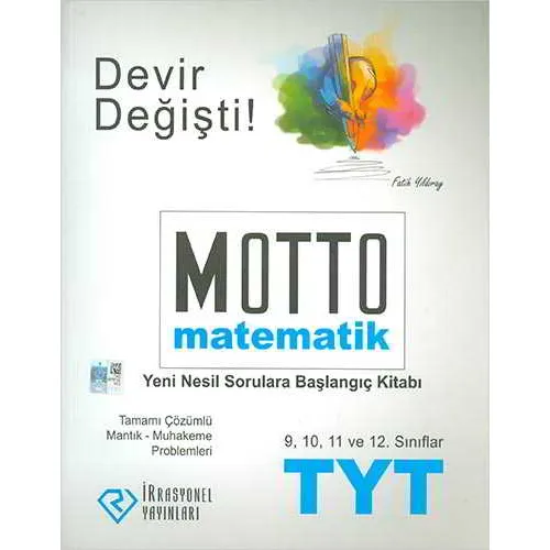 İrrasyonel TYT Motto Matematik Yeni Nesil Sorulara Başlangıç Kitabı