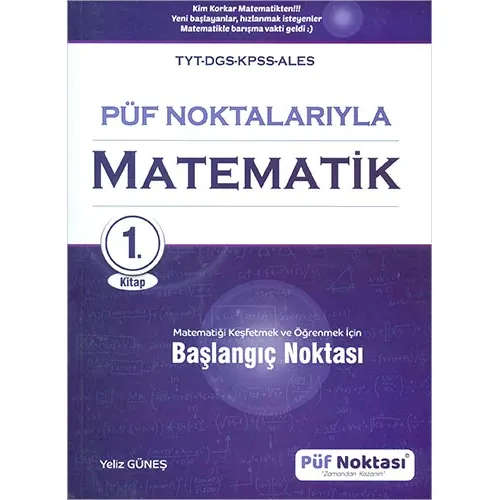 Püf Noktası TYT DGS KPSS ALES Matematik 1.Kitap