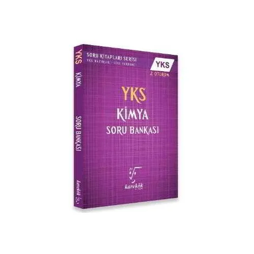 YKS 2. Oturum Kimya Soru Bankası Karekök Yayınları