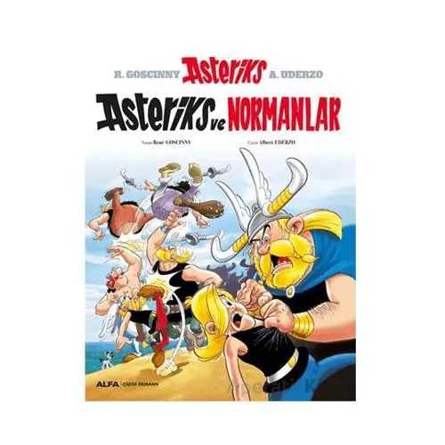 Asteriks 9 - Asteriks ve Normanlar - Fabcaro - Alfa Yayınları