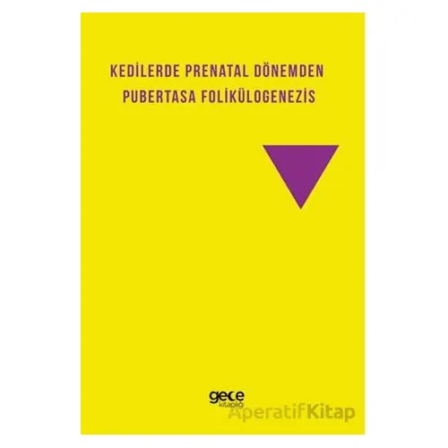 Kedilerde Prenatal Dönemden Pubertasa Folikülogenezis - Ömer Korkmaz - Gece Kitaplığı