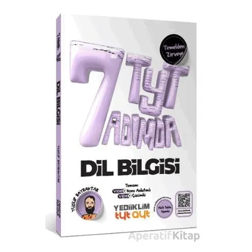 TYT Yedi Adımda Temel Dil Bilgisi Konu Anlatımlı Video Çözümlü Soru Bankası - Yediiklim