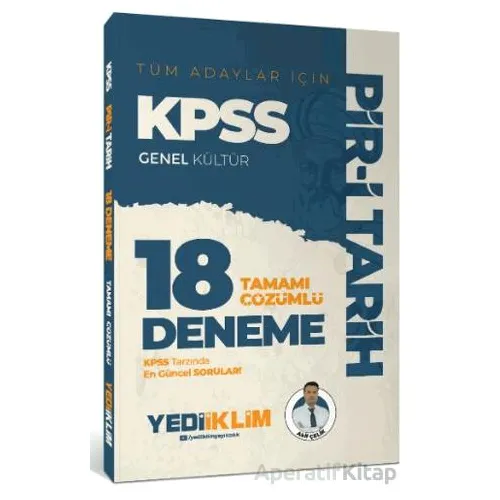 Yediiklim KPSS Tüm Adaylar İçin Pir-i Tarih Çözümlü 18 Deneme