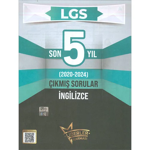 8.Sınıf LGS İngilizce Son 5 Yıl Çıkmış Sorular Liderler Karması