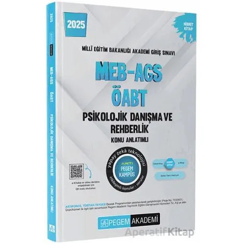 2025 MEB-AGS-ÖABT Psikolojik Danışma ve Rehberlik Konu Anlatımlı