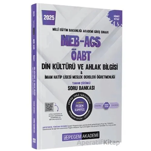 2025 MEB-AGS-ÖABT Din Kültürü ve Ahlak Bilgisi-İmam Hatip Lisesi Mes. Lisesi Tam. Çöz. Soru Bankası