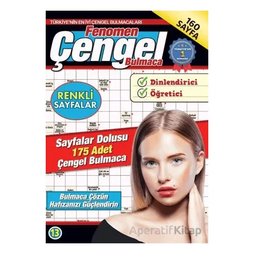 Fenomen Çengel Bulmaca 13 - Kolektif - Maxi Yayıncılık
