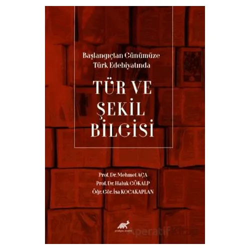Başlangıçtan Günümüze Türk Edebiyatında Tür ve Şekil Bilgisi