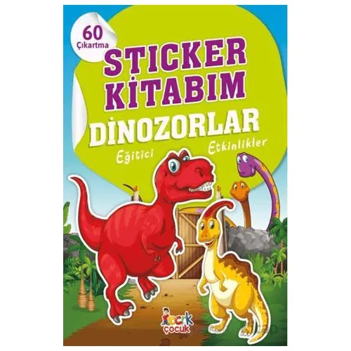 Sticker Kitabım Dinozorlar - Kolektif - Bıcırık Yayınları