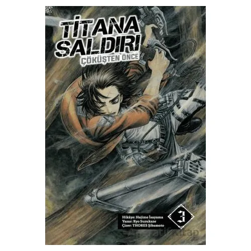 Titana Saldırı - Çöküşten Önce 3 - Ryo Suzukaze - Komikşeyler Yayıncılık