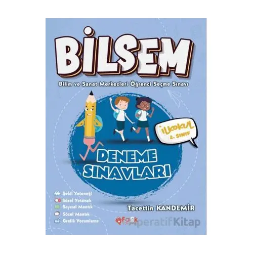 Bilsem 2 Deneme Sınavları - Tacettin Kandemir - Fark Yayınları
