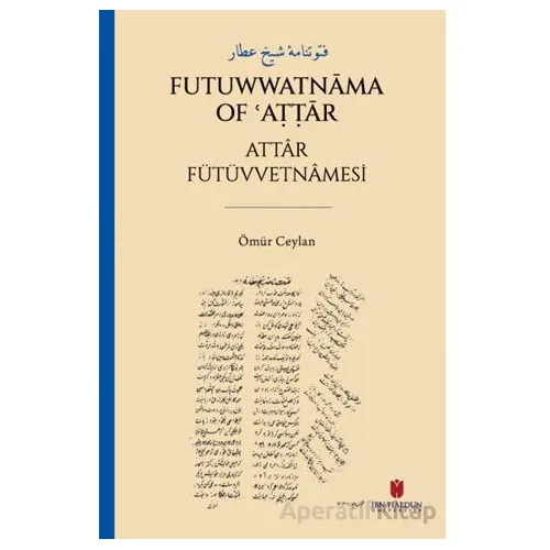 ???????? ??? ???? Futuwwatnama of ?A??ar Attâr Fütüvvetnâmesi