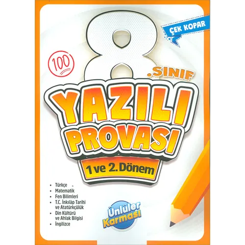 8.Sınıf Yazılı Provası Ünlüler Karması