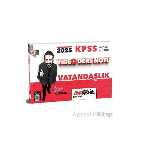 HocaWebde 2025 KPSS Vatandaşlık Video Ders Notu