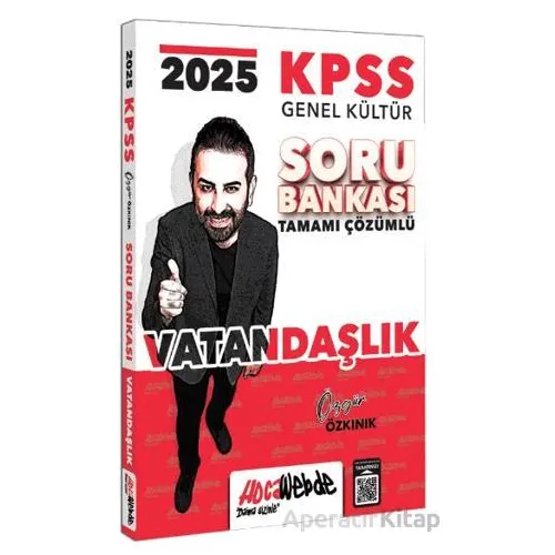 HocaWebde 2025 KPSS Vatandaşlık Çözümlü Soru Bankası