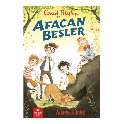 Afacan Beşler Adaya Dönüş - Enid Blyton - Redhouse Kidz Yayınları