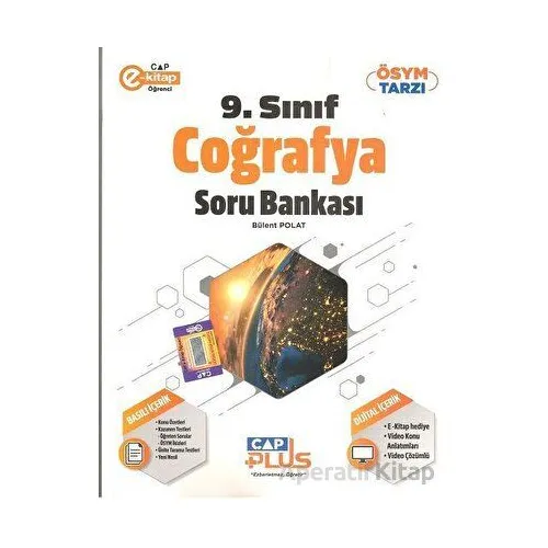 9. Sınıf Coğrafya Plus Soru Bankası Çap Yayınları