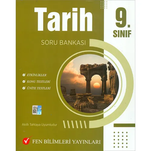 9.Sınıf Tarih Soru Bankası 2025 Fen Bilimleri Yayınları