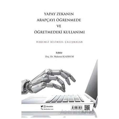 Yapay Zekanın Arapçayı Öğrenmede ve Öğretmede Kullanımı - Kolektif - İdeal Kültür Yayıncılık