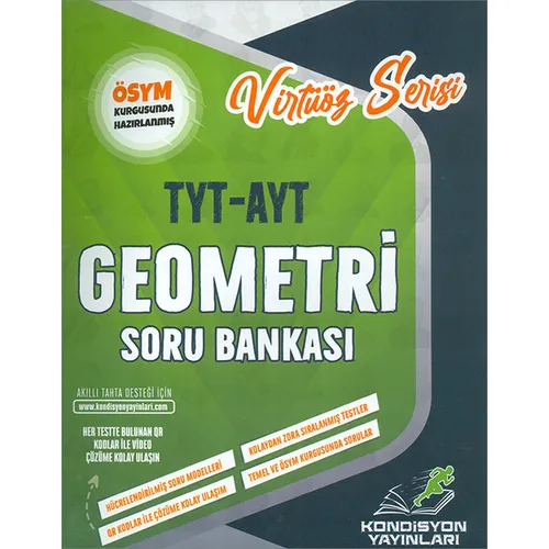 TYT-AYT Geometri Virtüöz Serisi Soru Bankası Kondisyon Yayınları