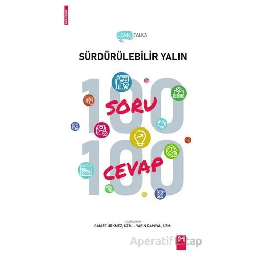 Lean Talks Sürdürülebilir Yalın 100 Soru 100 Cevap - Gamze Ürkmez - Memento Mori