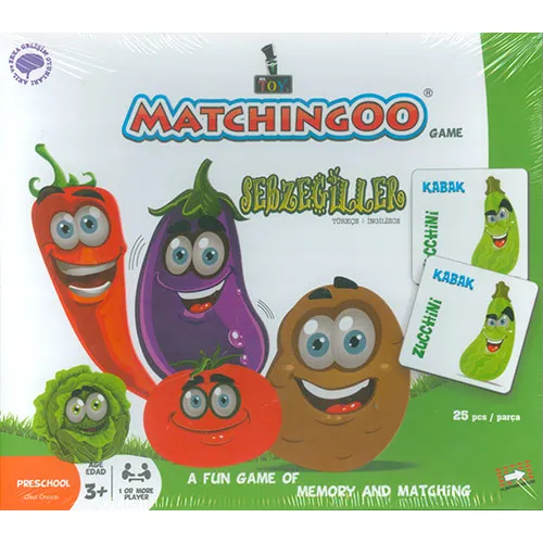 Sebzegiller Eşleştirme Kartları Matchingoo